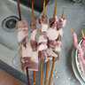 杞乐康 宁夏滩羊肉串 国产原切净重400g/袋(20串) BBQ烧烤食材 烤箱适配 羊肉串20串/400g 实拍图