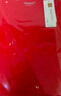 纤丝鸟棉氨秋衣秋裤套装男士圆领柔棉高弹透气吸汗中国红2XL 实拍图