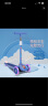 舒童乐滑板车儿童2-6-8-12岁闪光三轮男女宝宝滑滑车滑翔车 106蓝色 实拍图