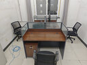 安美诚家具（ANMEICHENG FURNITURE）办公家具职员办公桌椅组合屏风工位一字单人位【含柜椅】 实拍图