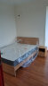 全友家居 北欧原木风次卧室单人床1.5米2米现代简约板式床家具106318 实拍图