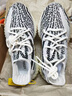 阿迪达斯Yeezy椰子350春夏白斑马女鞋同款跑步鞋CP9654UK4码36.5 实拍图