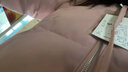 素羽轻罗羽绒服女中长款冬2025年新款韩版加厚宽松面包服学生外套上衣女装 粉红色 L 实拍图