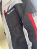 MOTOBOY骑行服男摩托车衣服冬赛车机车服套装骑行裤防风防水防摔摩旅四季 J07上衣白灰 XL 实拍图