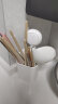 太力筷子收纳盒沥水筷子筒  厨房置物架筷笼吸盘壁挂1个装 实拍图
