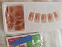 美杜 穿戴甲美甲贴片日常宴会指甲贴24片含果冻胶可拆美甲延长假指甲 裸色腮红 24片 实拍图