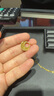 中国黄金（CHINA GOLD）古法素圈黄金戒指女足金情侣对戒三生三世指环520礼物送老婆女友 【古法】单戒 9号 1g 实拍图