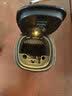 迪加伦 高档木纹车载烟灰缸带LED灯汽车用烟灰缸办公室桌装饰摆件通用 实拍图