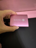 HP惠普 512GB 移动固态硬盘P900（PSSD）USB3.2 ssd 2000MB/s Type-C接口 樱花粉｜手机直连 实拍图