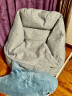 无印良品（MUJI） 豆袋沙发  外套可拆 懒人沙发 单人沙发读书角沙发KBB1CC2S 灰色 长70.5*宽74*高70cm 实拍图