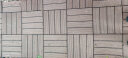 户外地板塑木木塑室外露台阳台改造自铺浴室花园庭院生态防腐木 新款咖啡色11片(无螺丝） 晒单实拍图