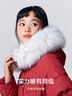森马（Semir）羽绒服女冬季长款大毛领连帽红色厚外套收腰挺括显瘦107823113008 实拍图