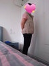 坦博尔羽绒服女轻薄羽绒马甲时尚立领背心短款外套TD238006 奶茶棕 M (165) 实拍图