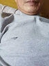七匹狼2件保暖内衣男士中领上衣100%棉秋衣秋裤纯棉毛衫中老年爸爸衬衣 2件中领上衣(深灰+浅灰) L (170)推荐 110-130斤 实拍图