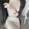 中国黄金（CHINA GOLD）玛瑙手镯马红色玉髓女款玉镯子蜜糖红送女友 红玛瑙手镯（58圈口） 实拍图