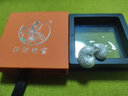 銀器天下S999足银虫草雪花银海马实心煮茶泡茶煮水神器摆件熟银人参银灵芝 银人参 约10克【证书+礼盒】 实拍图
