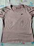 乔丹短袖女t恤夏季透气速干跑步运动圆领T恤上衣 淡紫粉 -1224-透气速干 XS 实拍图