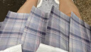 Teenie Weenie x sanrio联名大耳狗小熊JK格纹半身裙学院风女夏 灰色 160/S 晒单实拍图