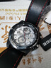 POLICE警察意大利魄力思两地时双时区机芯赛车欧美飞行员大表盘石英手表 F黑白PL.14688JSBS/04 实拍图