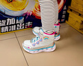 Skechers斯凯奇闪灯鞋童鞋儿童靴子女冬发光鞋保暖大童鞋302668L 实拍图