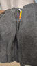 蕉内（Bananain）热皮男士开衫毛衣针织衫加厚含羊毛保暖衣秋冬款男装外套 【男士】深灰花纱 S 实拍图
