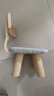 梵俪琳 小凳子家用靠背椅椅子实木木凳板凳宝宝矮凳布艺靠椅矮款小型 39cm高-小猫咪-【可拆洗】 实拍图