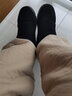 回力官方雪地靴男靴棉鞋男鞋冬季保暖高帮加绒加厚面包鞋子男 黑色 42 实拍图
