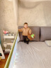 M-CASTLE床围栏婴儿童床上防摔床护栏宝宝床边防掉床挡板防窒息床围挡 冰绿色2.0米/单面装 实拍图