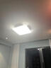 爱德朗护眼卧室灯吸顶灯具led全光谱超薄现代简约阳台房间过道走廊书房 曙光48W无极全光谱方-包安装拆旧 实拍图