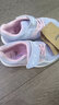 亚瑟士亚瑟士童鞋男女儿童平衡车休闲网眼透气运动鞋 403紫花色 27 (内长17.0) 实拍图