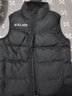 卡尔美（KELME）棉马甲秋冬季新款运动背心男士棉服保暖坎肩足球外套男 黑色 8261MJ1007 M 实拍图