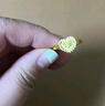 周六福（ZLF）新年礼物  黄金戒指女款足金999活口心形女戒心心相印 计价 14号-3.13g 实拍图