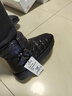 意尔康雪地靴女士冬季加绒棉鞋皮面套脚厚底休闲短靴 E64409268 黑色 39 实拍图