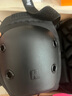 酷峰（kufun）轮滑护具全套头盔套装防护溜冰滑板滑雪陆冲板骑行成人儿童男女 7件套 黑色护具+护臀 S适合28至65斤 实拍图