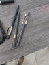 得力（deli） 中性笔硬笔书法专用大容量黑色笔加粗碳素水笔子弹头练字笔学生儿童用粗笔杆商务签字笔 1.0mm 12支盒装 晒单实拍图