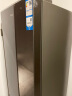 海尔（Haier）立式冰柜家用 新一级节能风冷无霜抽屉式小冷柜 零下30℃鲜活保湿深冷速冻海鲜冷冻柜冷藏小冰箱 一级双变频+彩晶玻璃门板+黑金净化| 210L 实拍图