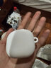 Masentek 耳机保护套壳 适用于三星Galaxy Buds2 Pro/Live/FE蓝牙耳机 软硅胶充电仓收纳盒配件防摔软壳 白 实拍图
