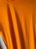 361°儿童速干短袖2024夏季男女童(3-12岁)运动上衣透气短T恤 160橘色 实拍图