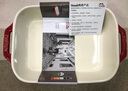 珐宝（staub）陶瓷烤盘芝士焗饭焗面盘家用烤箱焗炉专用烘焙双耳长方菜盘 樱桃红27*20cm 实拍图