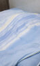 水星家纺空调被夏凉被抗菌纤维双人夏被子约3.2斤200*230cm蓝 实拍图