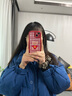 吟悦 适用苹果13/pro/max手机壳 iPhone新款卡通13mini全包镜头防摔网红硅胶皮纹软壳毛衣熊女款 (中国红)爱心针织熊-贈保护膜 苹果13 实拍图