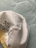 英氏（YEEHOO）婴儿帽子 男女宝宝辰圆帽小帽子小萌帽 黄色36CM 实拍图
