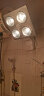 欧普（OPPLE）照明灯暖led浴霸灯嵌入式集成吊顶卫生间浴室取暖家用三合一 【壁挂4灯401-银泡】漏电保护 实拍图