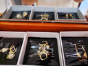 KASIYU2024年明星同款小众耳扣设计铃兰花耳环三颗仿猫眼石耳饰饰品 耳扣 实拍图