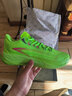 乔丹QIAODAN男篮球鞋杨策同款毒牙3.0低帮回弹实战减震耐磨篮球鞋 青林(闪亮绿/霓虹绿) 45 实拍图
