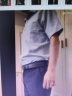 杉杉（FIRS）短袖衬衫男中年商务休闲正装宽松免烫衬衣 TCT4299短袖绿色 39  实拍图