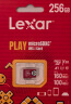 雷克沙（Lexar）256GB TF（MicroSD）存储卡 U3 V30 A1 读速160MB/s 手机平板监控适用 switch内存卡（PLAY） 实拍图