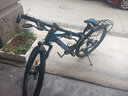 凤凰自行车成年人男女变速自行车青少年单车越野公路车学生山地自行车 钢架/全套轴承/建大轮胎/条轮蓝 30速27.5寸【适合170-195cm】 实拍图