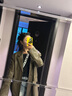 UR秋季新款女装蕾丝花边打底外穿修身长袖T恤UYY440035 黑色 M 实拍图