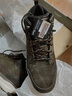 斯凯奇（Skechers）高帮男士工装靴保暖防寒马丁靴休闲鞋雪地增高男靴65731 巧克力色/CHOC 42.5 实拍图